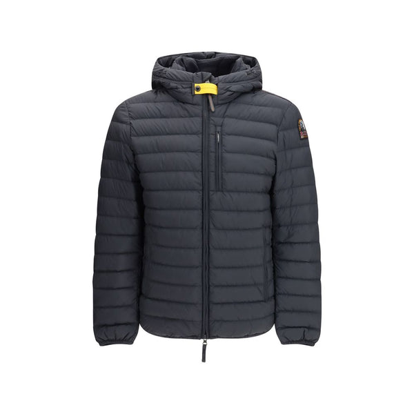 Blue Polyamide Full-Length Jacket