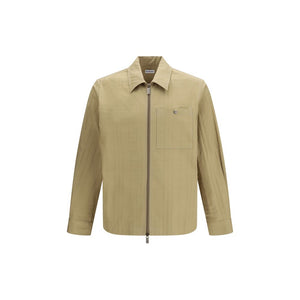 Beige Cotton Coat