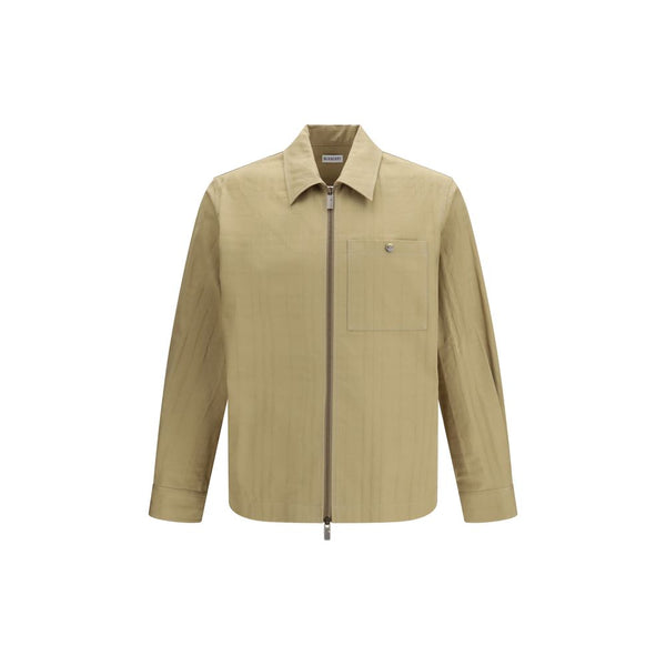 Beige Cotton Coat