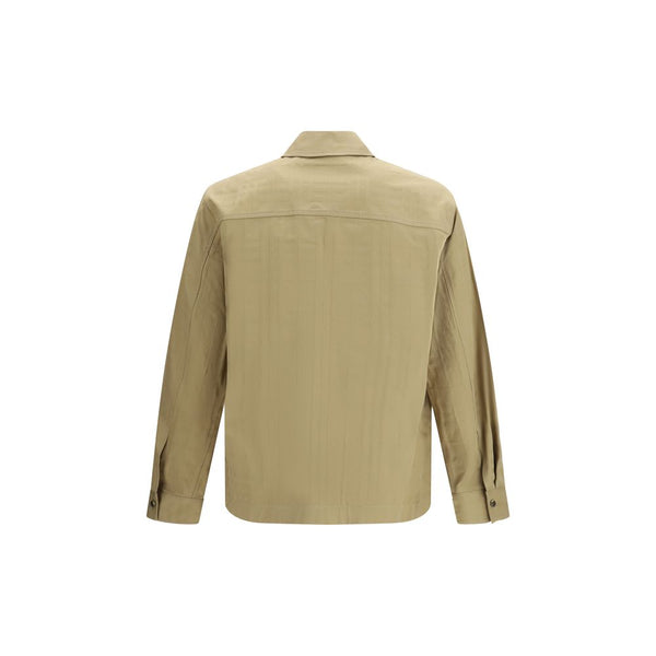 Beige Cotton Coat