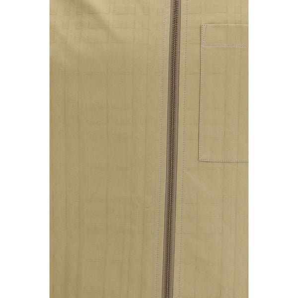Beige Cotton Coat