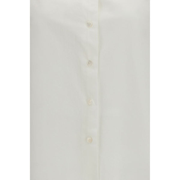 White Cotton Dress Shirt