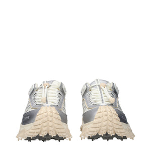 Gray Fabric Athletic Sneakers
