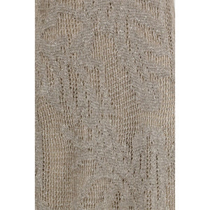 Beige Linen Casual Dress