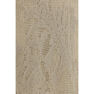 Beige Linen Casual Dress