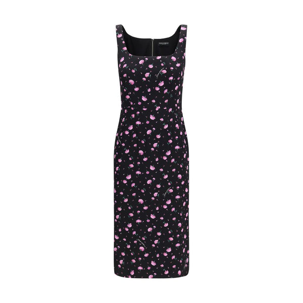 Multicolor Silk Casual Dress