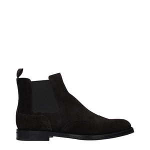 Brown Leather Ankle Boots