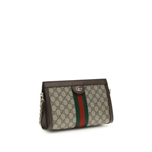 Brown Fabric Handbag