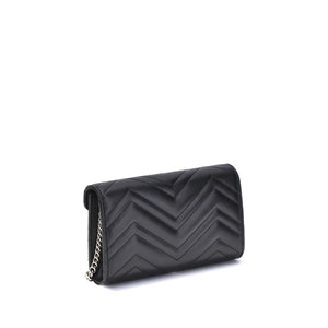 Black Calf Leather Bos Taurus Shoulder Bag