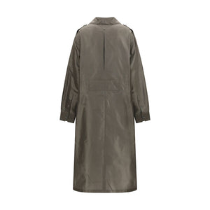 Bicolor Silk Casual Dress