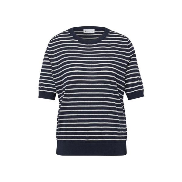 Blue Viscose T-Shirt