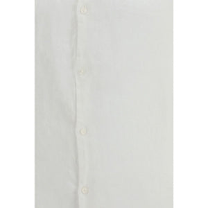 White Linen Dress Shirt