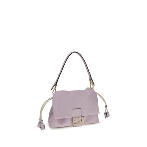 Purple Calf Leather Bos Taurus Shoulder Bag