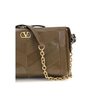 Brown Lamb Ovis Aries Aries Shoulder Bag
