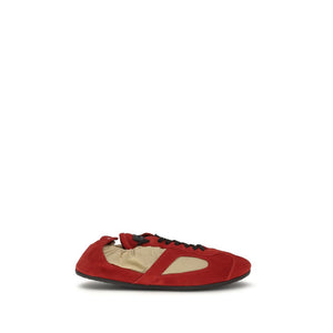Multicolor Calf Leather Bos Taurus Athletic Sneakers
