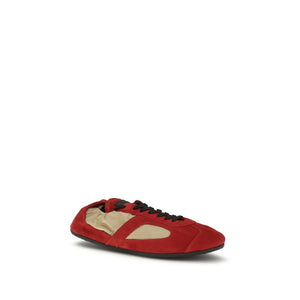 Multicolor Calf Leather Bos Taurus Athletic Sneakers