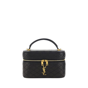 Black Calf Leather Bos Taurus Handbag
