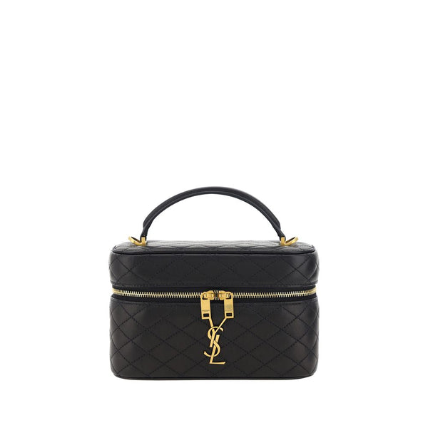 Black Calf Leather Bos Taurus Handbag