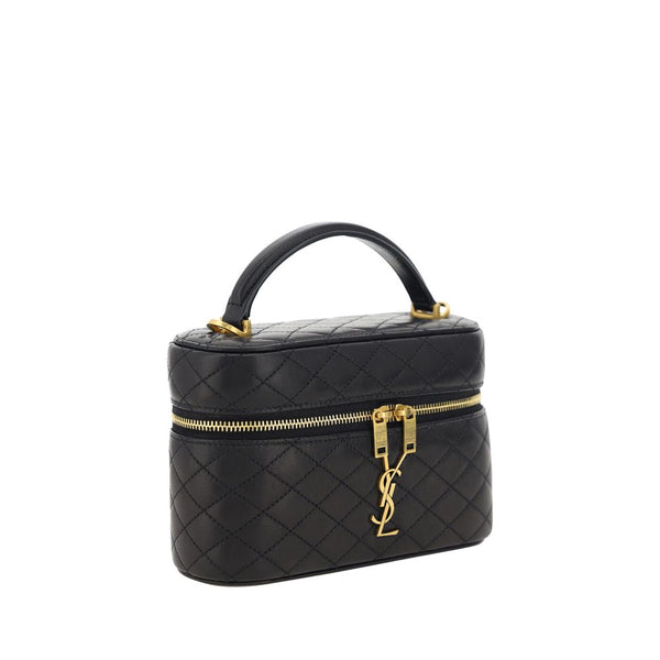 Black Calf Leather Bos Taurus Handbag