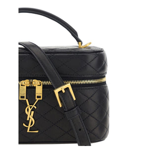 Black Calf Leather Bos Taurus Handbag