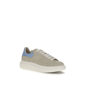 Beige Calf Leather Bos Taurus Chunky Sneakers