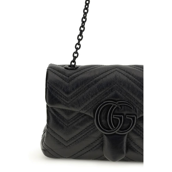 Black Calf Leather Bos Taurus Shoulder Bag