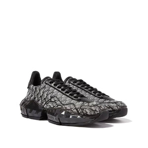 Black Calfskin Sneakers