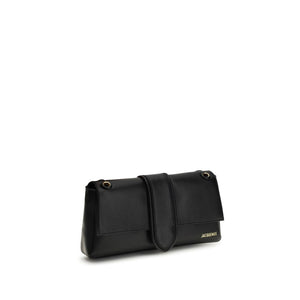 Black Calf Leather Bos Taurus Shoulder Bag