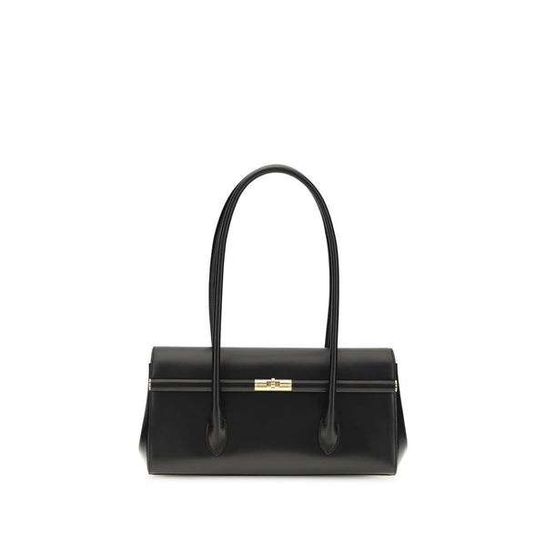 Black Calf Leather Bos Taurus Shoulder Bag