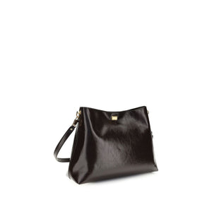 Brown Calf Leather Bos Taurus Shoulder Bag