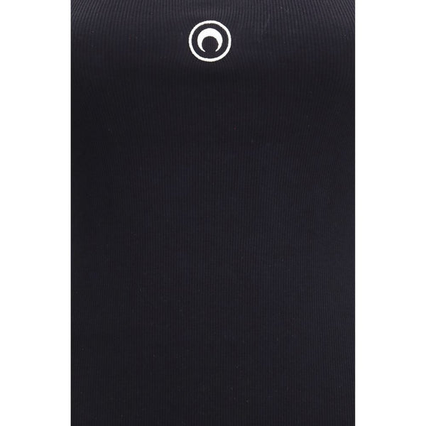 Black Cotton Casual Dress