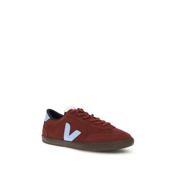 Bordeaux Calf Leather Bos Taurus Athletic Sneakers
