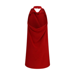 Multicolor Silk Casual Dress