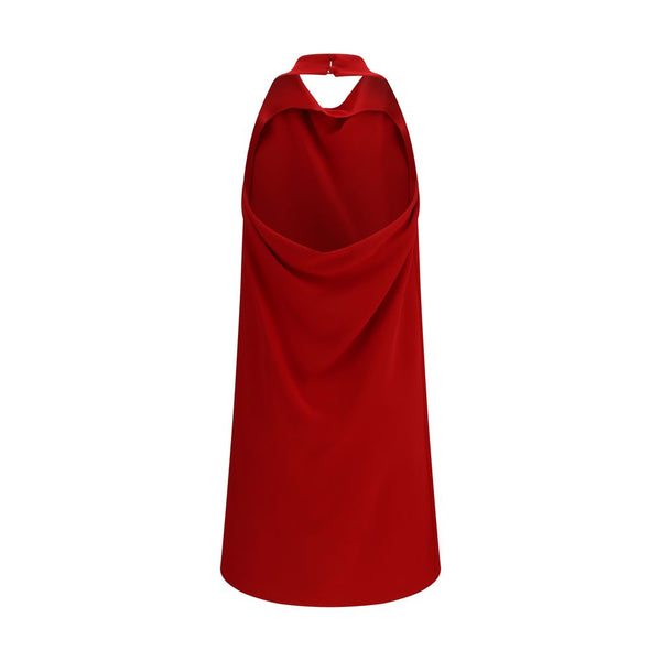 Multicolor Silk Casual Dress