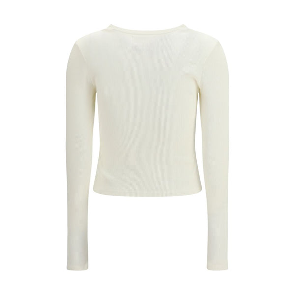 White Cotton Cardigan