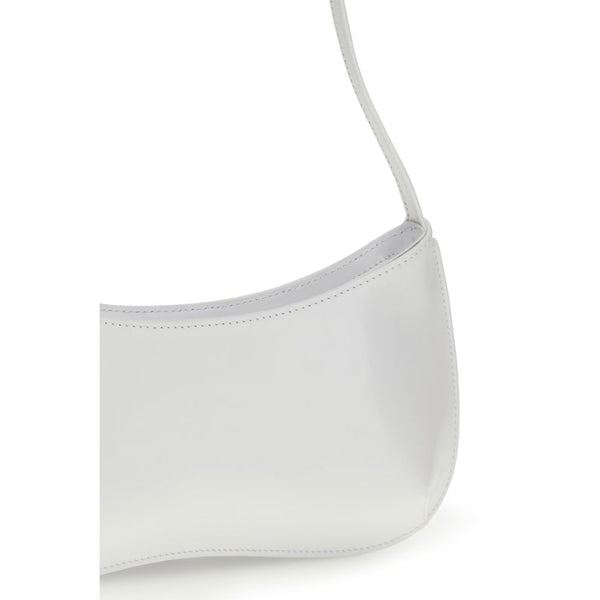 White Calf Leather Bos Taurus Shoulder Bag