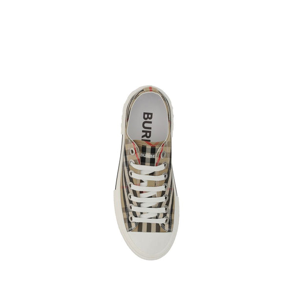 Brown Synthetic Low Top Sneakers