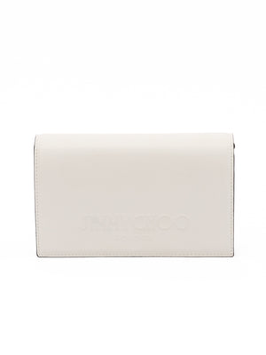 White Avenue Leather Shoulder Strap Bag