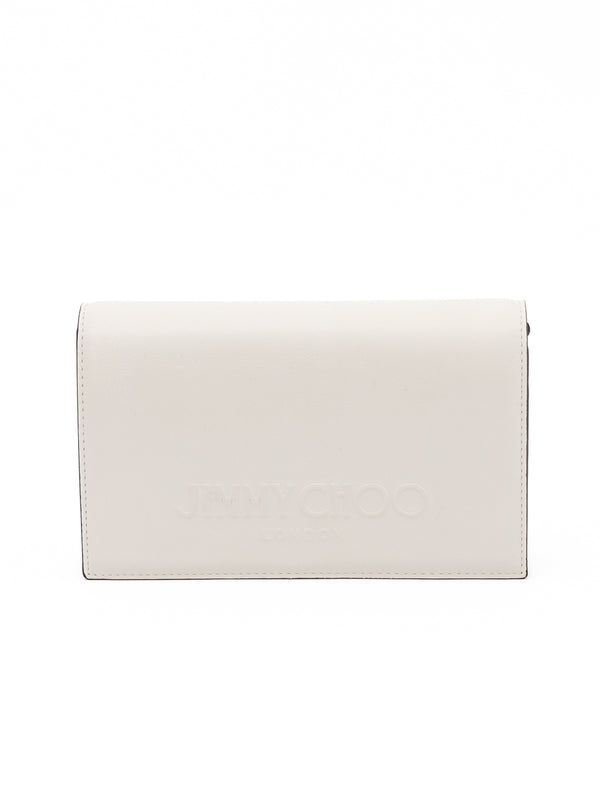 White Avenue Leather Shoulder Strap Bag
