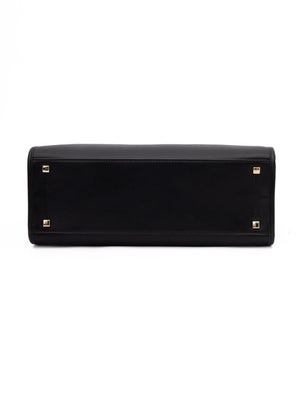 Black Avenue S Tote Leather Handbag