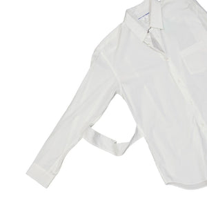 White Cotton Dress Shirt