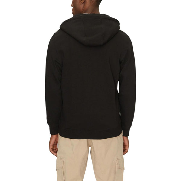 Black Cotton Hoodie