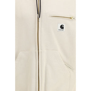 Beige Cotton Sweatshirt