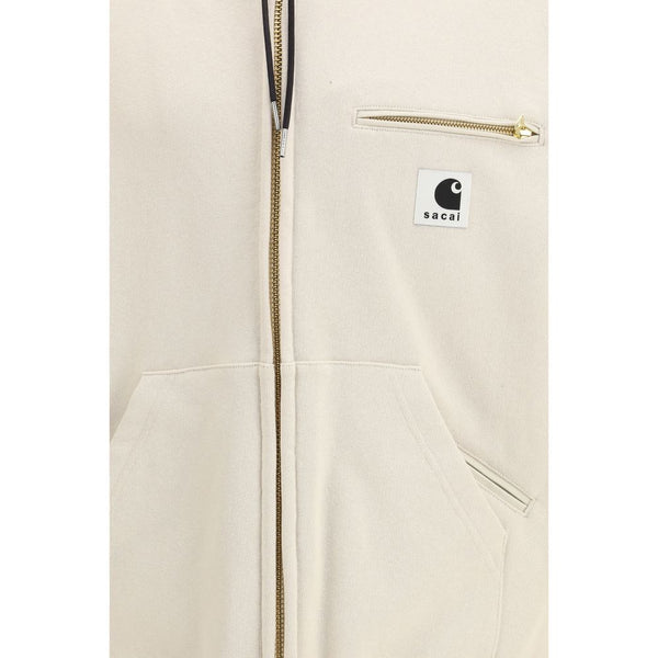 Beige Cotton Sweatshirt