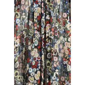 Multicolor Silk Casual Dress