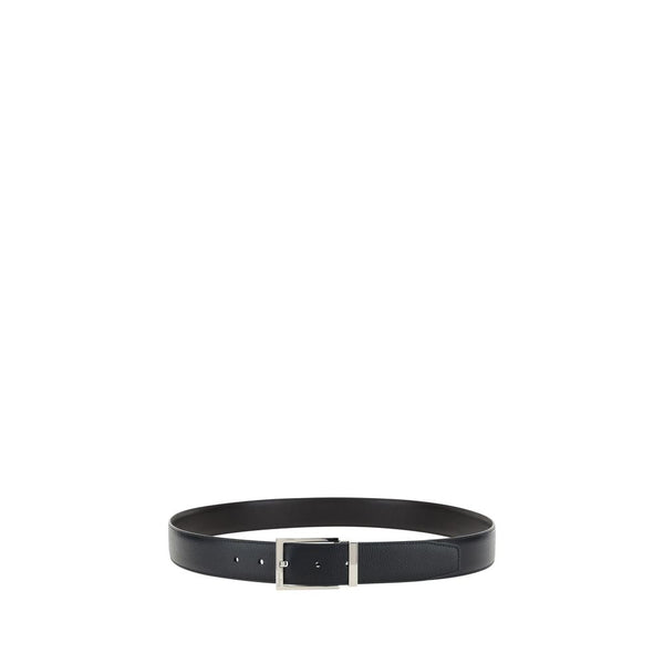 Black Calf Leather Bos Taurus Regular Belt