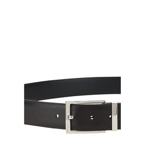 Black Calf Leather Bos Taurus Regular Belt