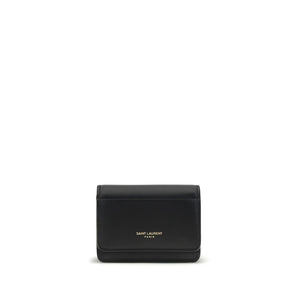 Black Calf Leather Bos Taurus Wallet