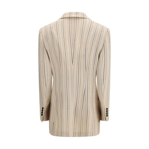 Multicolor Viscose Coat
