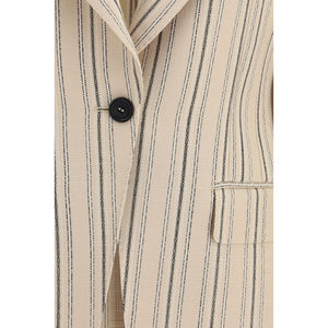 Multicolor Viscose Coat
